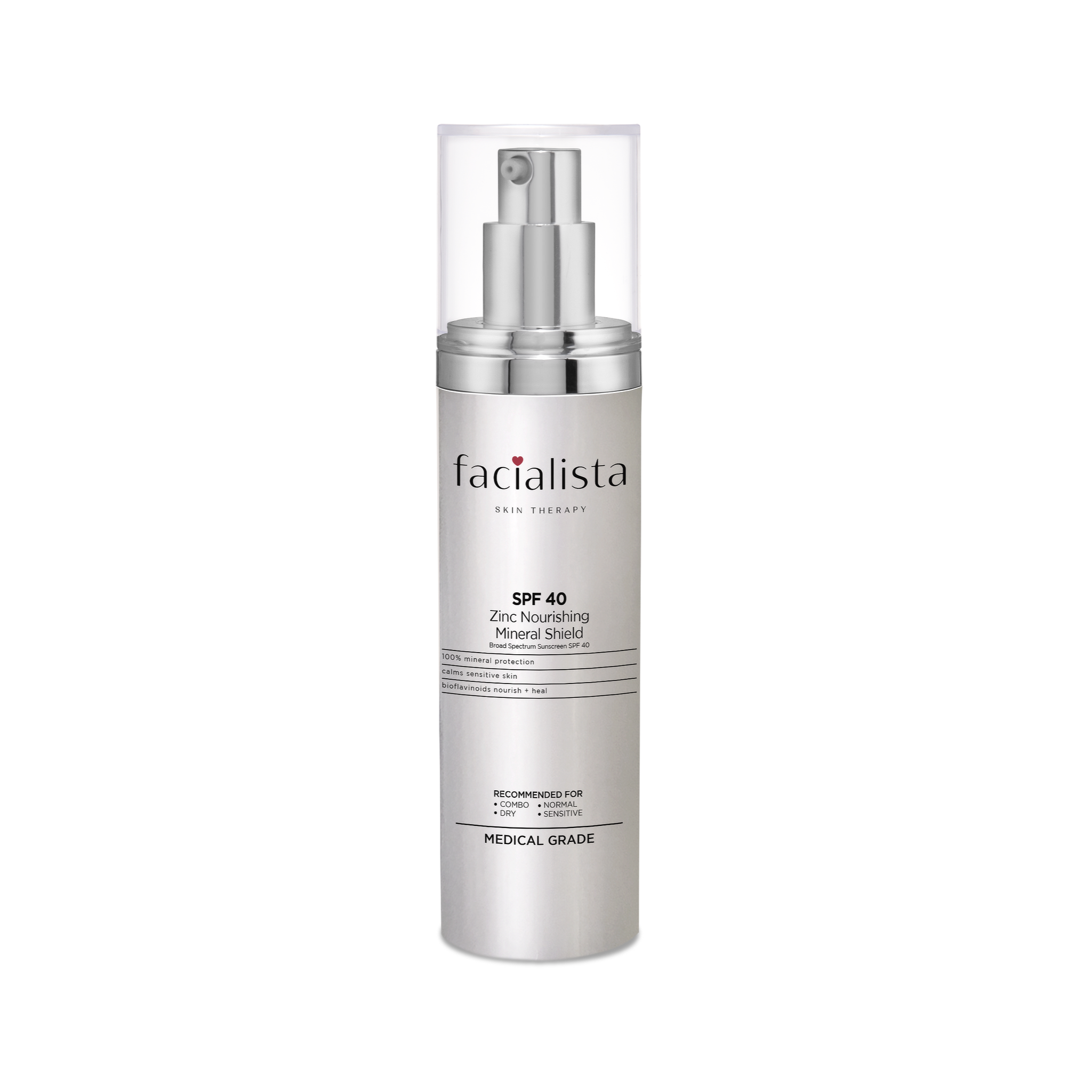 FACIALISTA SPF 40 ZINC NOURISHING MINERAL SHIELD
