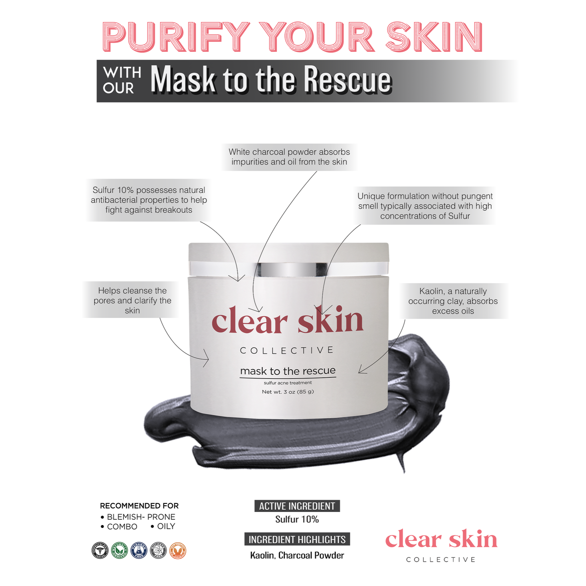 Clear Skin Collective Mask to the Rescue
