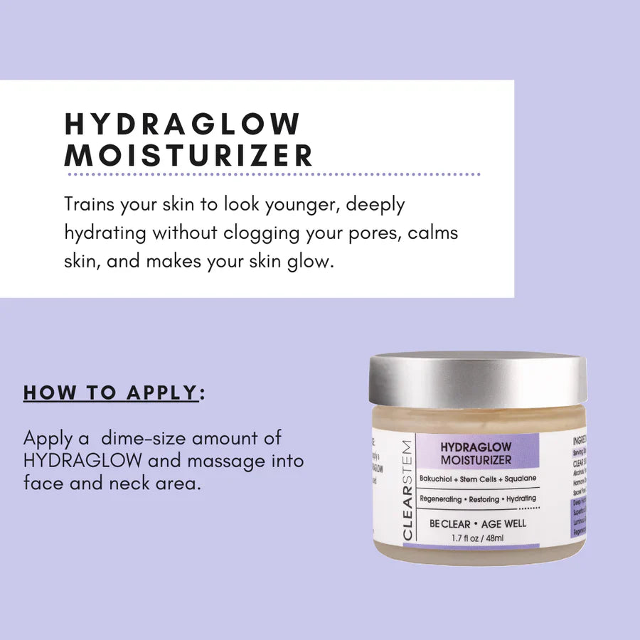 CLEARSTEM HYDRAGLOW™ Stem Cell Moisturizer