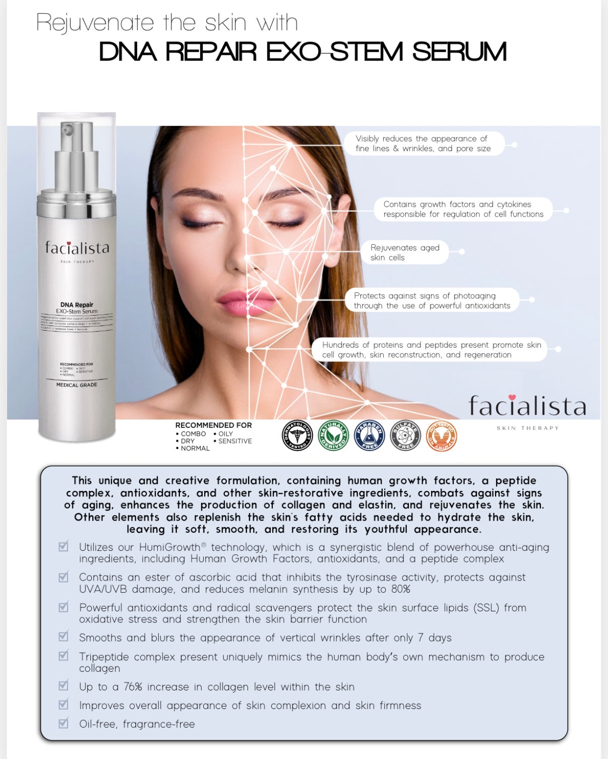 Facialista DNA Repair EXO-Stem Serum
