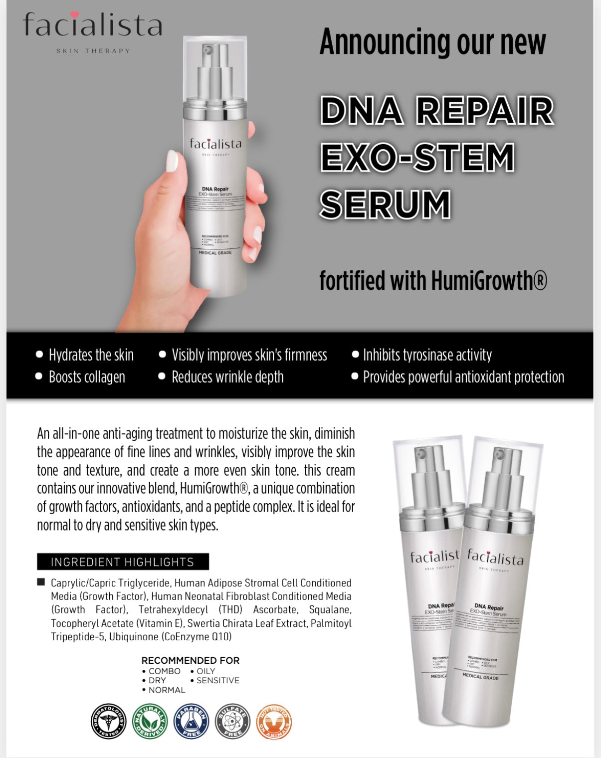 Facialista DNA Repair EXO-Stem Serum