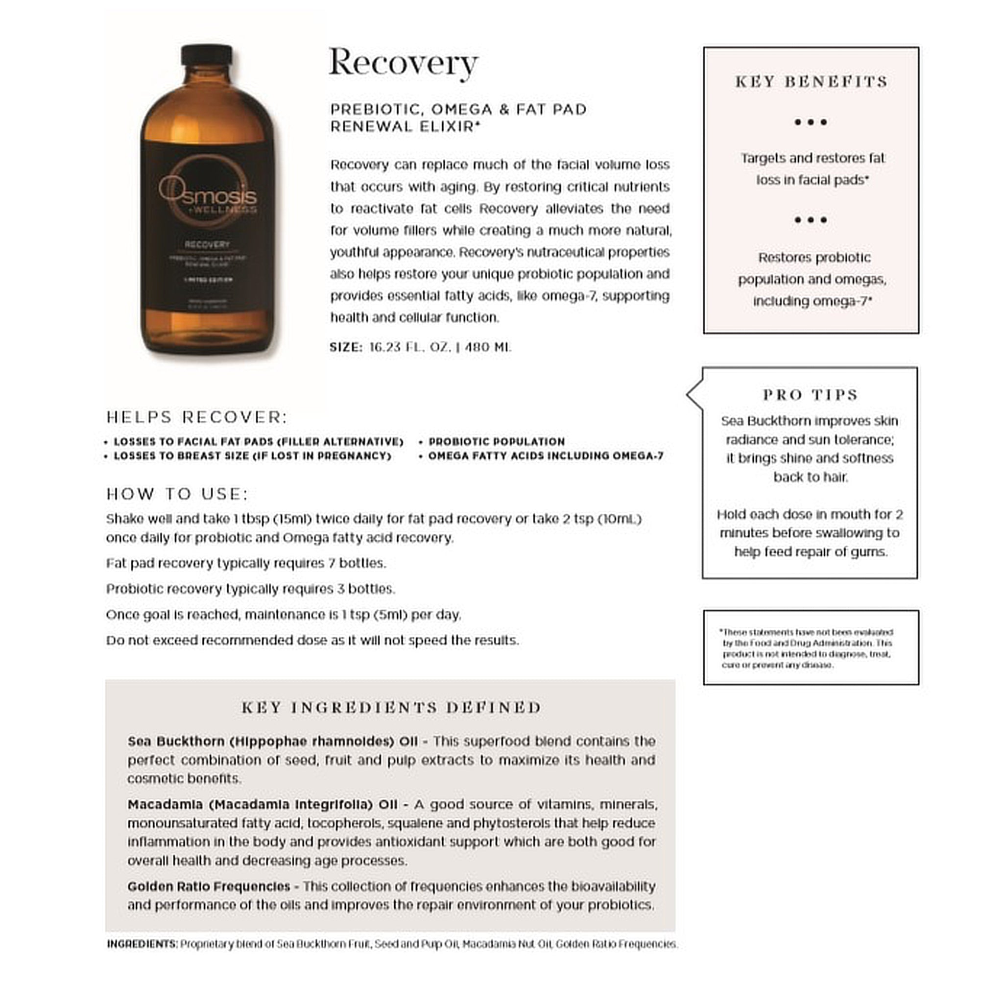 OSMOSIS MD - RECOVERY - Beauty Nook