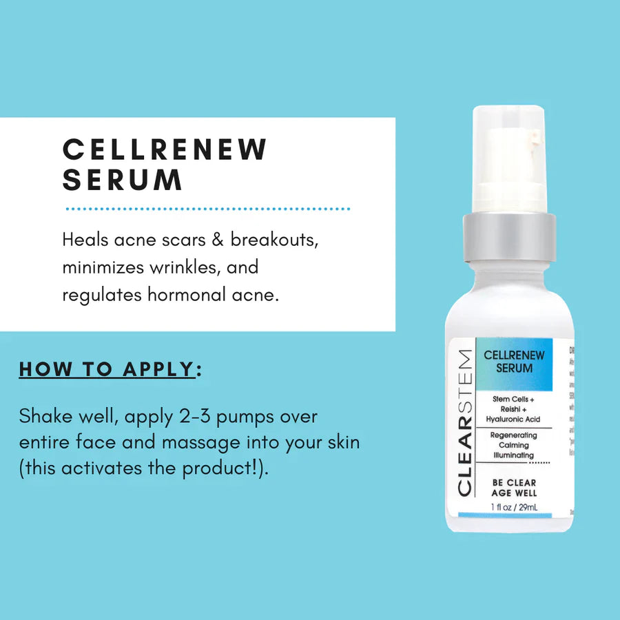 CLEARSTEM CELLRENEW® - Collagen Stem Cell Serum