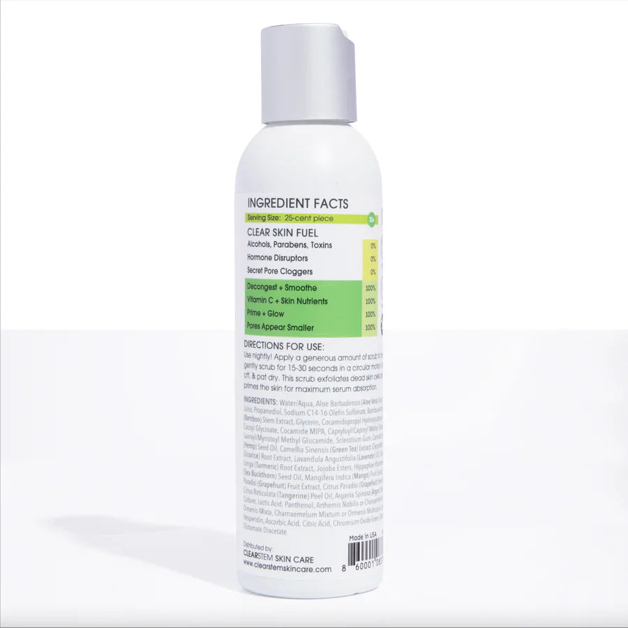 CLEARSTEM VITAMINSCRUB™ - Antioxidant-Infused Scrub Cleanser